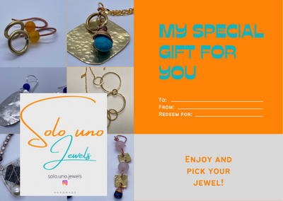 Solo Uno Jewels Gift Card