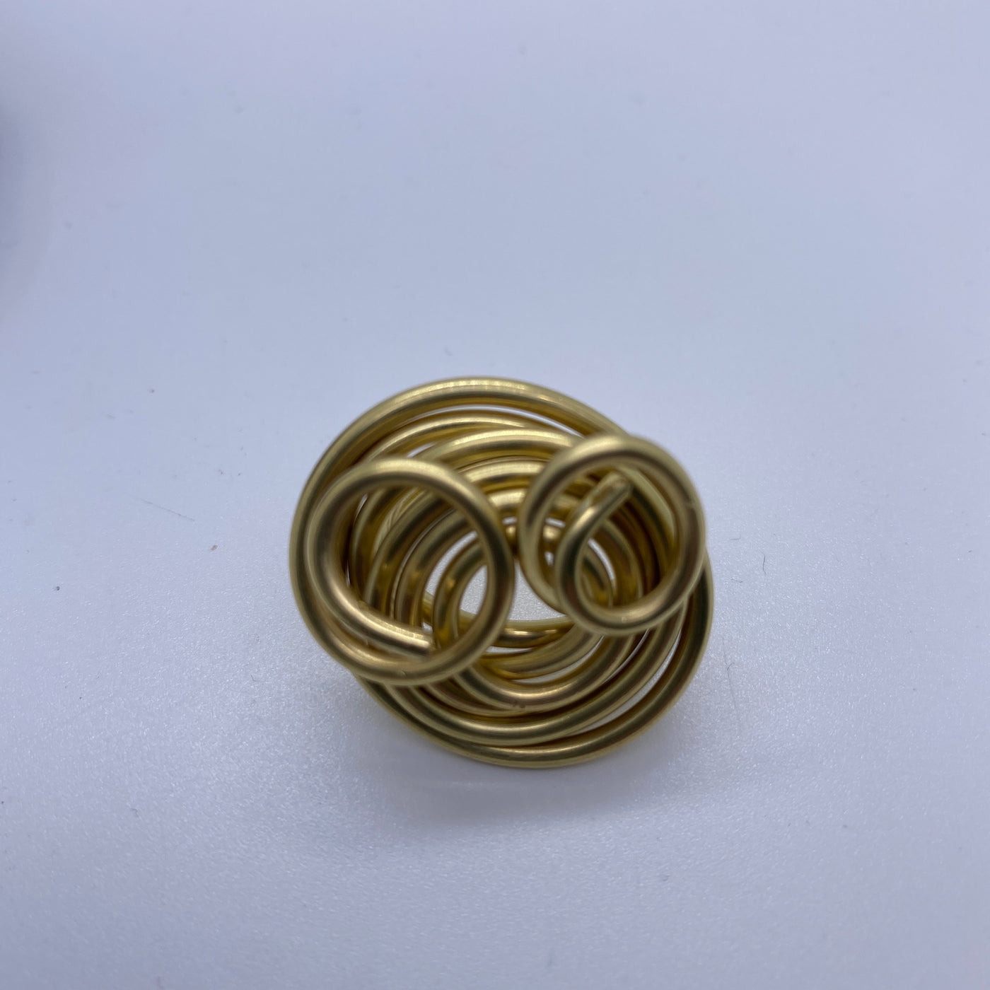 Brass ring n.11 size R