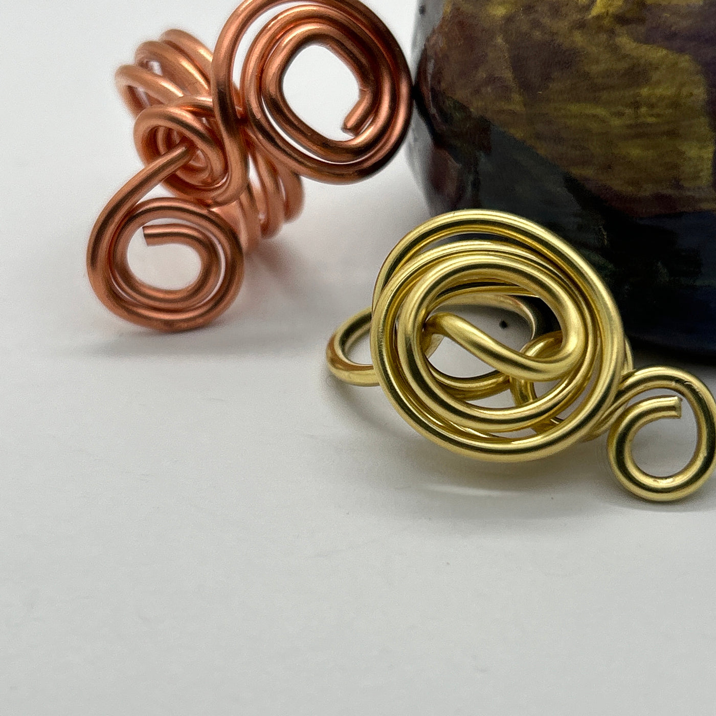 Loop-brass ring size k
