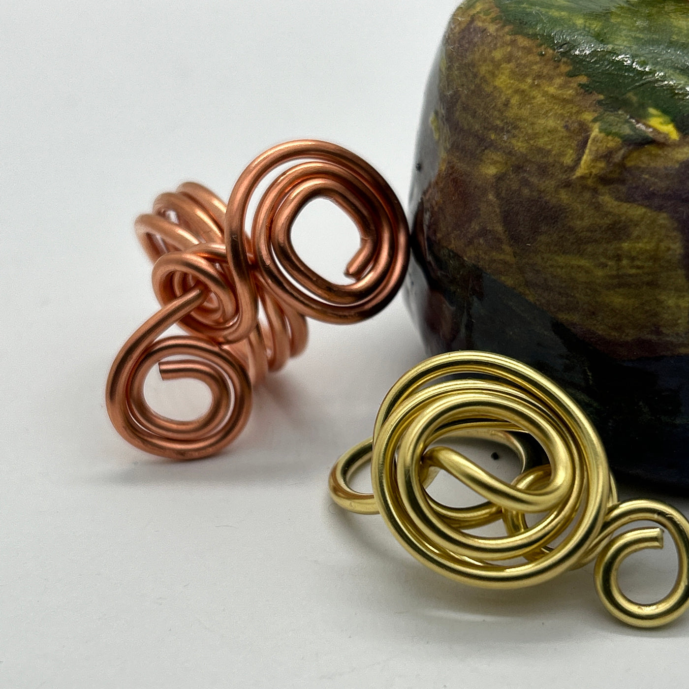 Loop-brass ring size k