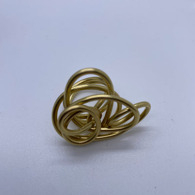 Brass ring n.12 size O 